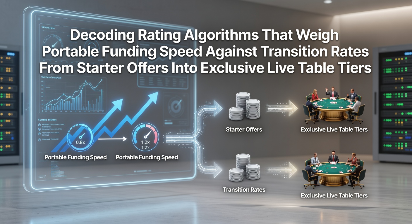 Diagram showing mobile deposit processing speeds compared to player progression paths in casino rating systems