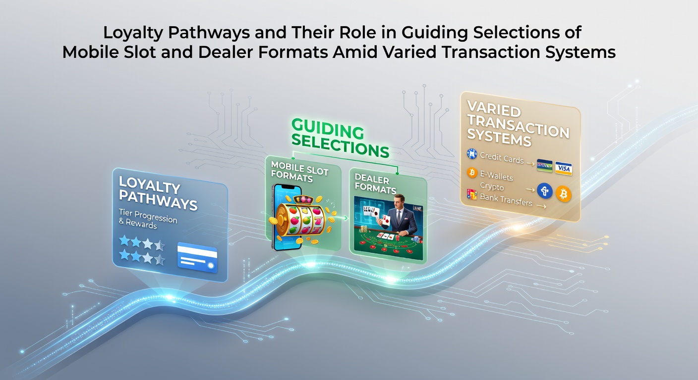 Diagram showing loyalty pathways connecting mobile slots, live dealer games, and transaction options in casino apps
