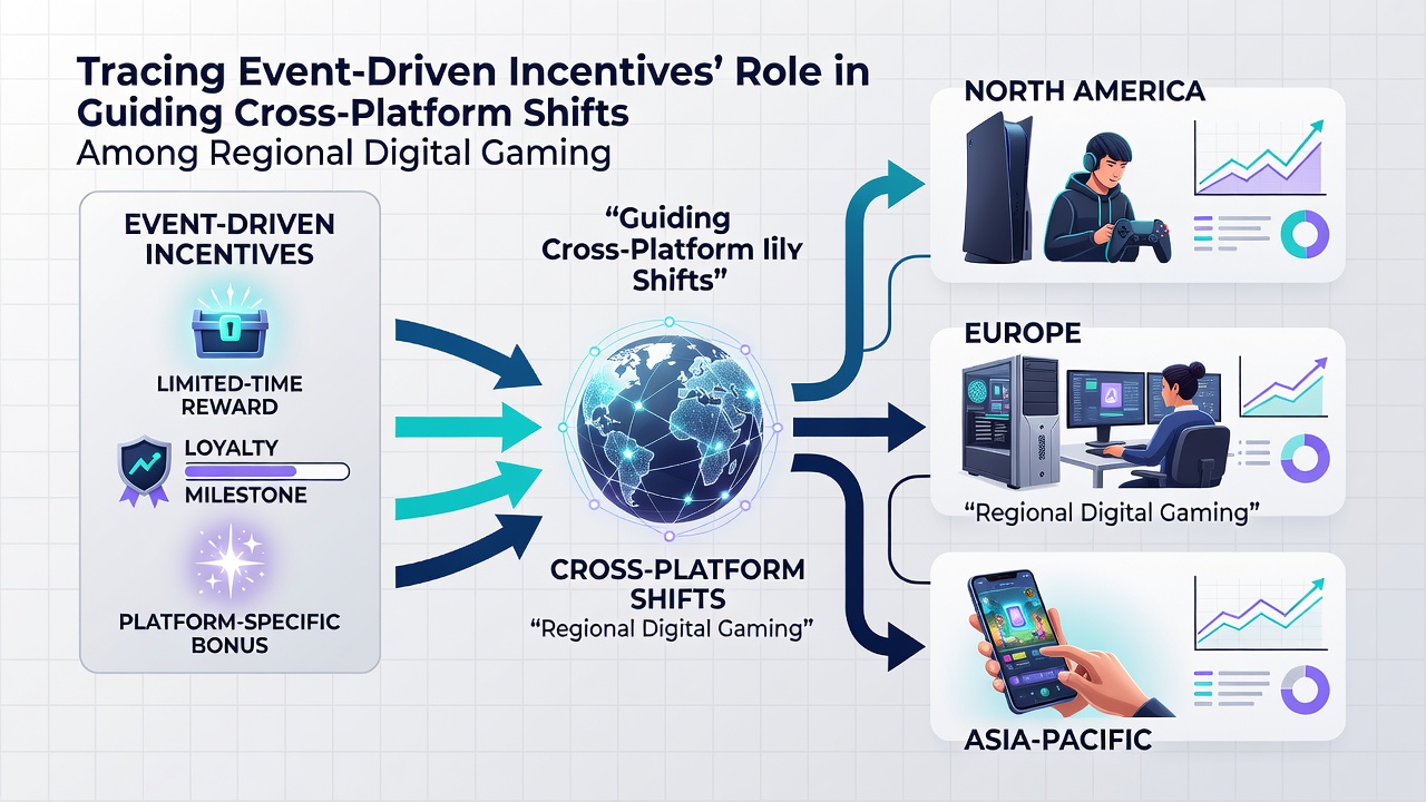 Cross-platform shifts driven by event incentives in digital gaming